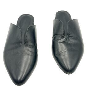 REBECCA ALLEN The Mule Black leather women's - SIZE 9